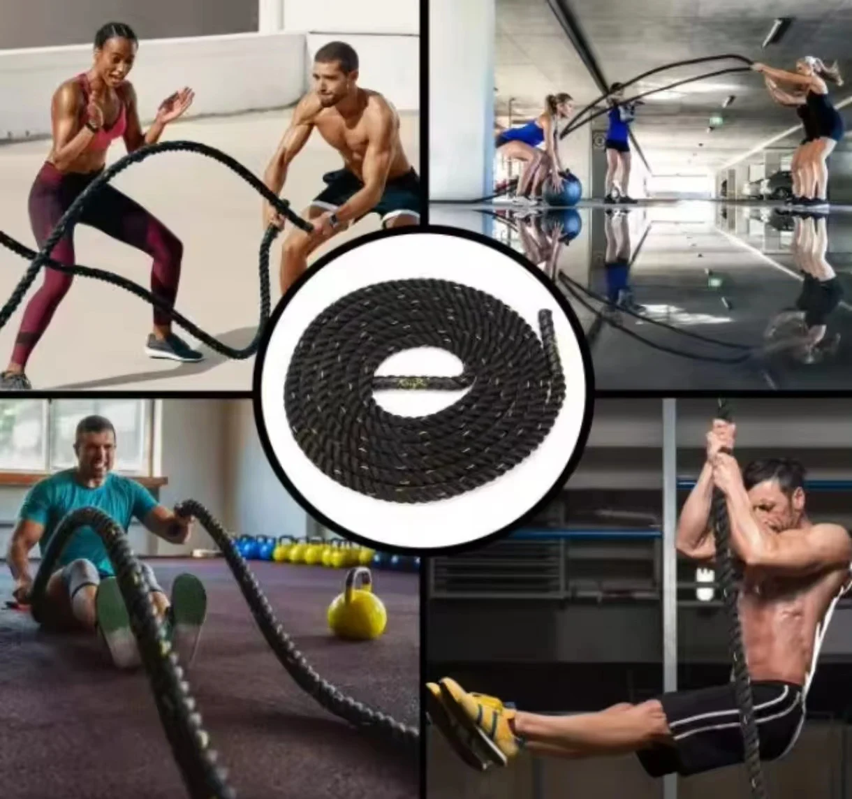 

Nylon Climbing Battle Rope Gym Fitness Special Strength Training Rope