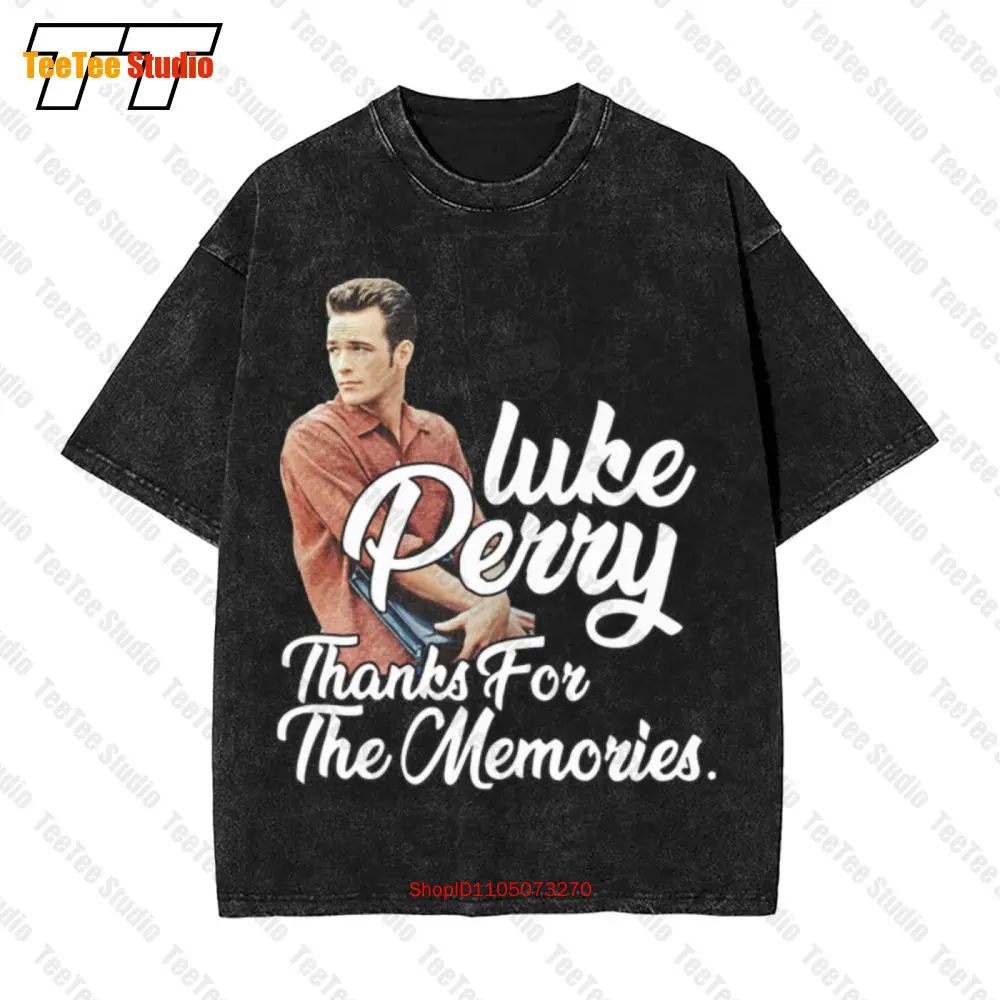 

Винтажная футболка большого размера Luke Perry Thanks For The Memories 1966 2019, 89LY