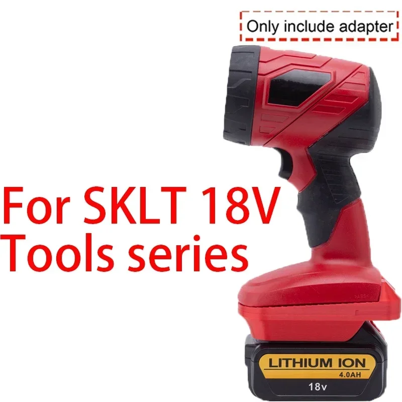 Imagem -03 - Conversor de Bateria para Ferramentas de Níquel Skil para Dewalt 18 20v Adaptador de Bateria de Íon-lítio para Ferramentas Elétricas Acessórios Ferramentas Furadeira Elétrica