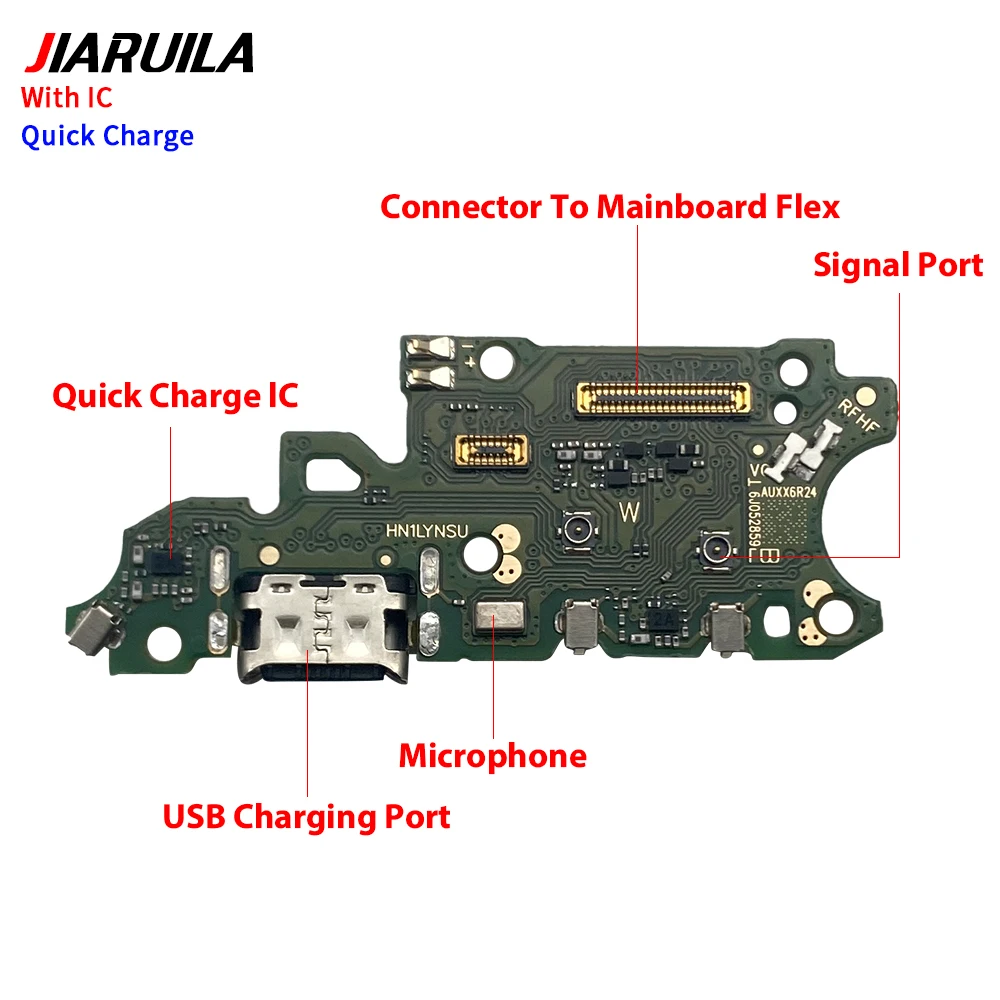 10Pcs , USB Charging Board Flex Cable For Huawei Honor X5B Plus X7C X8B X9C X6A Plus USB Charger Port Dock Connector With Micro