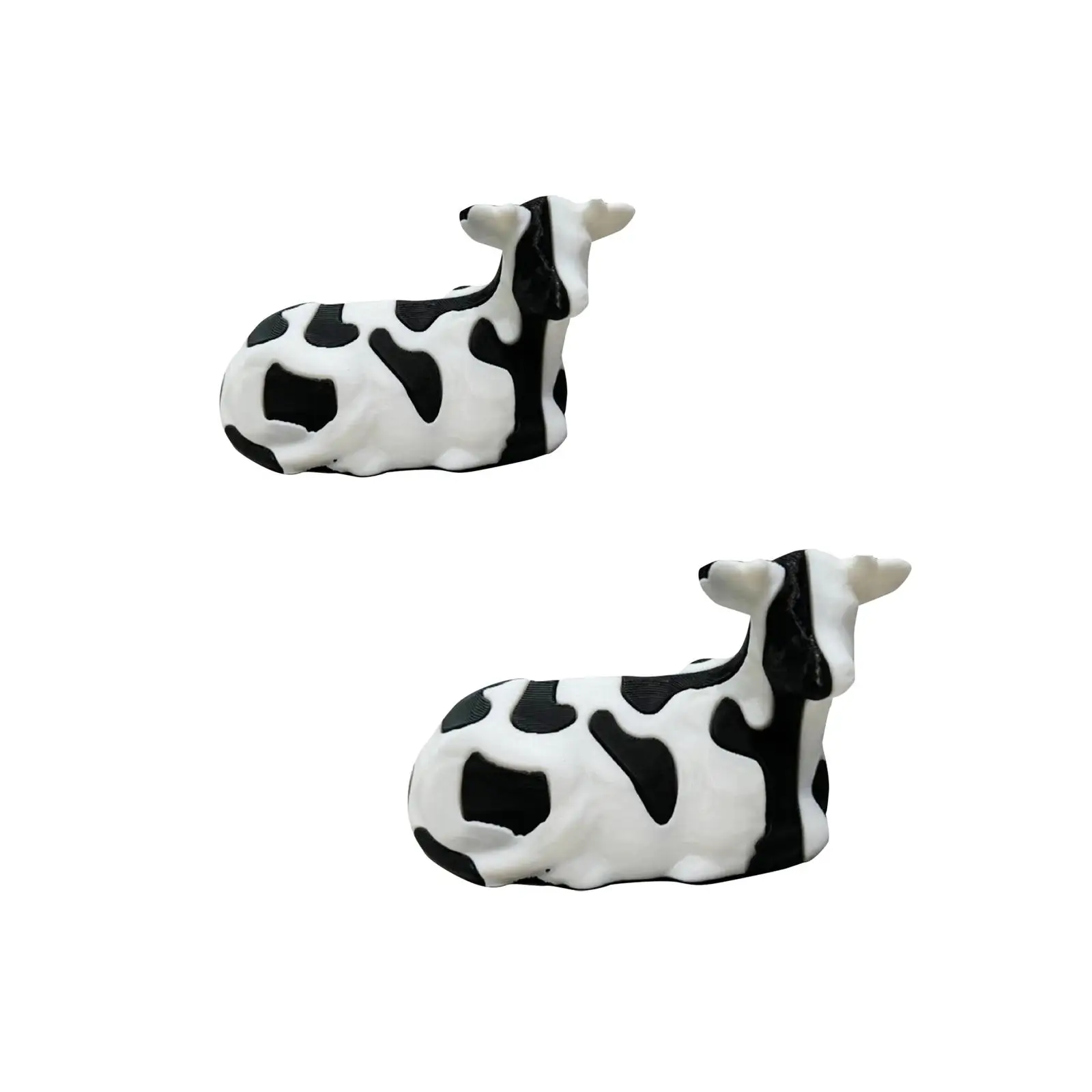 Fidget Desk Toy Cow Model Creative Visual Fingertip Toy Room Decoration Tactile Sensory Toy for Adults Children Kids Boys Girls