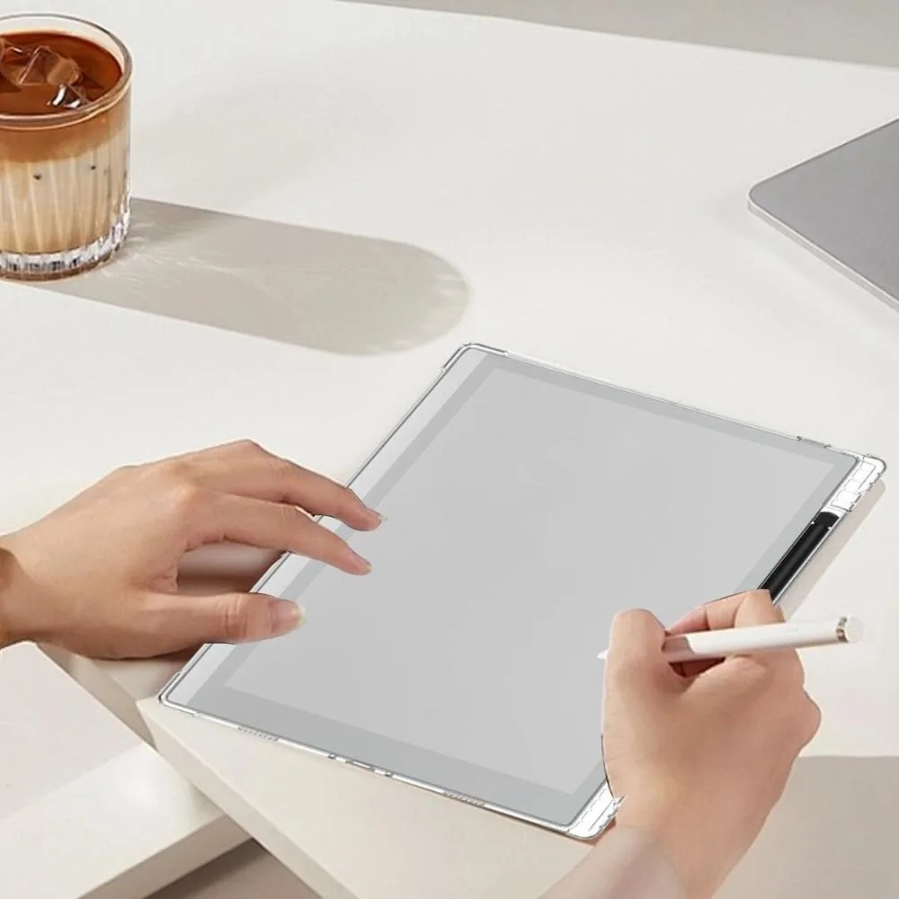 

Прозрачный чехол для планшета с подушкой безопасности 10,3 дюйма, защита от падения, царапин, защитный чехол, слот для ручки, противоударный задний корпус для BOOX Note X5/X5S