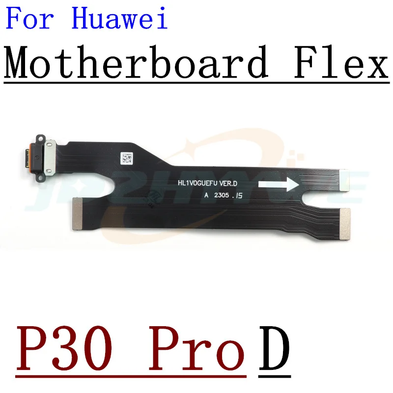 Main Board Motherboard LCD Display Connector Flex Cable For Huawei P50 Pro P50E P40 P30 Pro Lite Replacement Parts