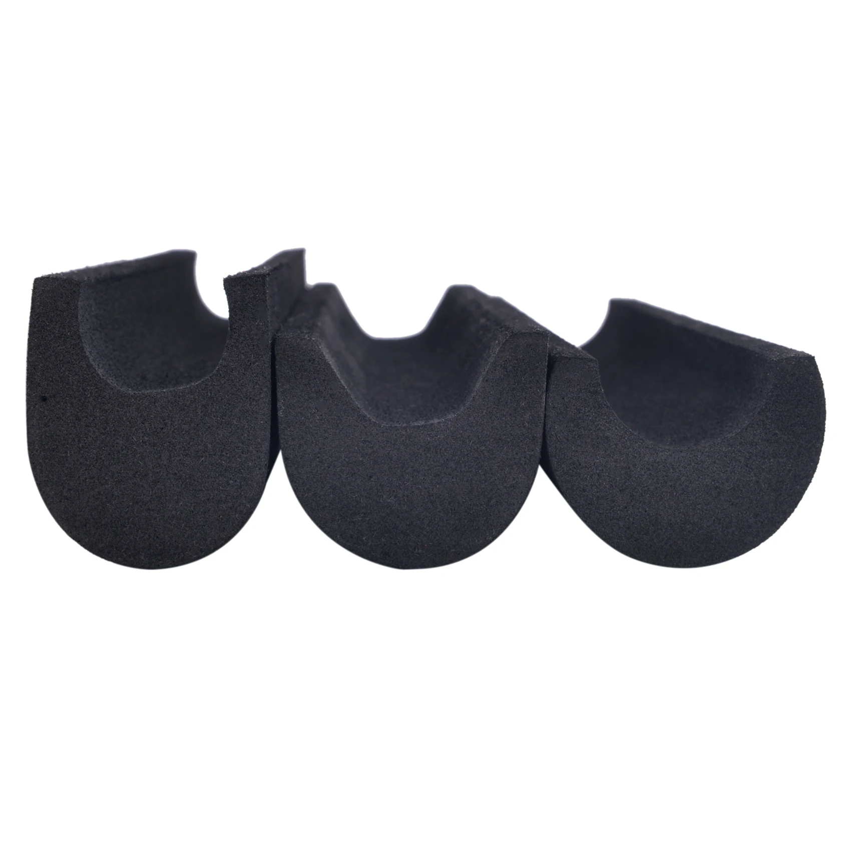 Leather Rifle Gun Buttstock Cover, Non-Slip Cheek Rest Pad with 3 Pieces EVA Foam Cheek pad