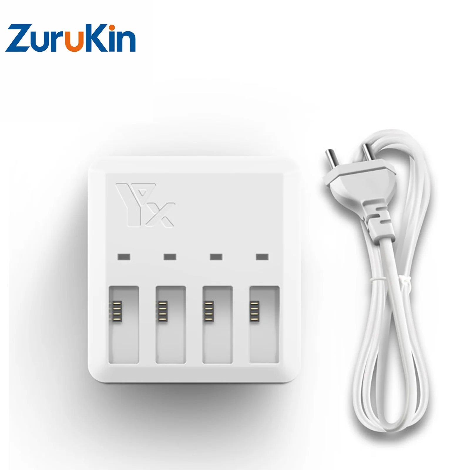 For DJI Tello Drone Battery Charger Hub 4-Port Parallel Intelligent Fast Charging Station with AC Power Cable Drone Accessories