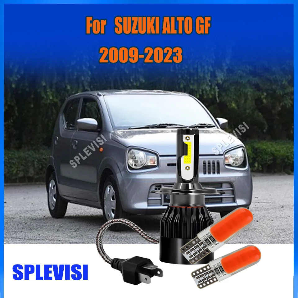 

Upgrade LED H4 9003 60W Headlight Bulbs - more confident nighttime driving For SUZUKI ALTO GF 2009 2010 2011 2012 2013 2014-2023