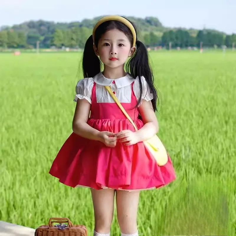 

Japanese Anime Mei Cosplay Costume May Lolita Princess Dress Girls Tutu Skirt Bag Headwear Suit for Halloween Party Outfit