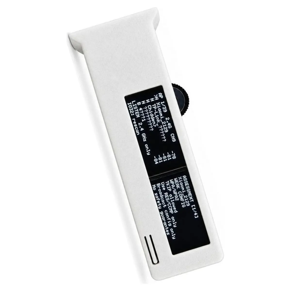 For 2.4 GHz Wi-F Development Board Dual 1.3-Inch OLED Display Monitor with 800mAh Rechargeable Battery