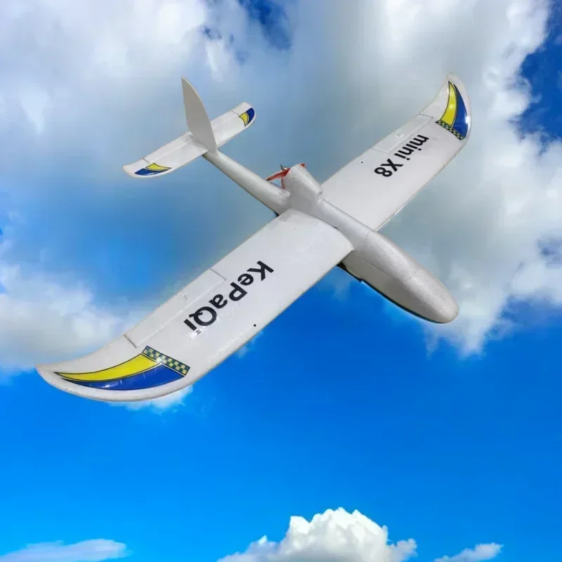 Qlq Beginner Practice Machine 800mm Wing Span Newly Upgraded Surfer X8 Mini Model Fixed Wing Remote Control Glider Children Gift