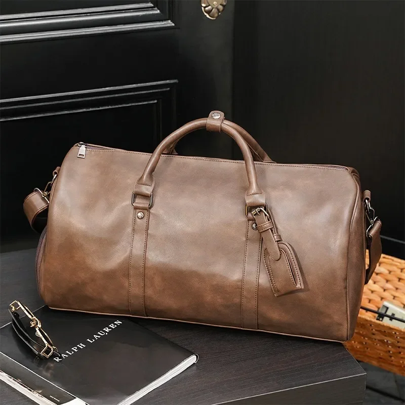 Fashion Large-capacity Travel Shoulder Bag Casual Dry and Wet Separation Fitness Computer Messenger Bag Waterproof Dufflebag