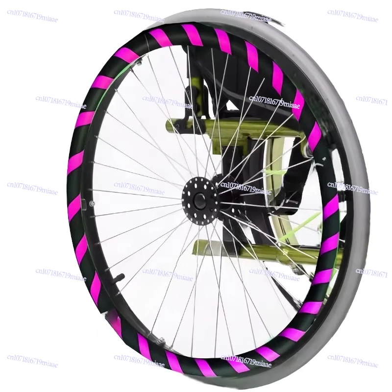 

Wheelchair Accessories Parts 24" Rear Wheel Silicone Push Hand Rim Cover for manual wheelchair