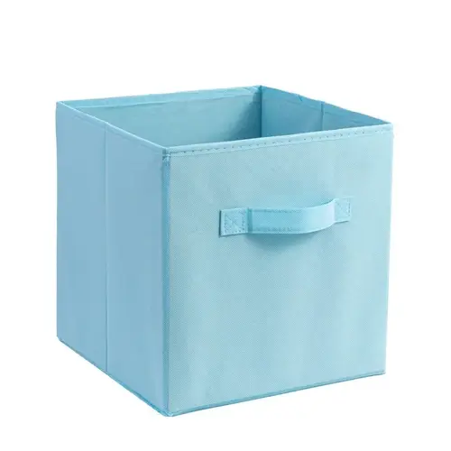 Non Woven Storage Box with Handles Foldable Fabric Storage Cube Colorful Organizer for Clothes Toys Books Shelves Closet Nursery - Image 14
