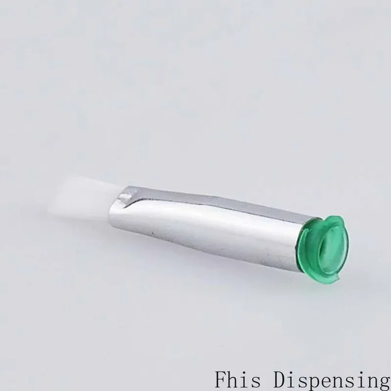 Pack Of 10 4มม.ปากแบนแปรง18G เข็มเส้นผ่าศูนย์กลางสำหรับ Dispensing กาว