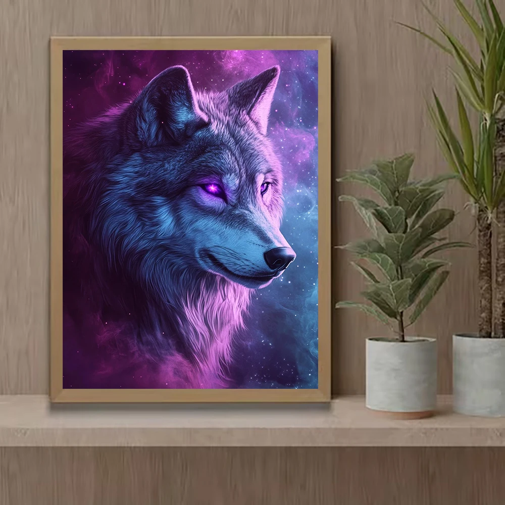 2D flat Fine Diamond Art Painting, Exquisite Home Decoration, Luxury Festival Gift, Practical Giveaway, Beautiful Wall Decor for Study and Dining Room
