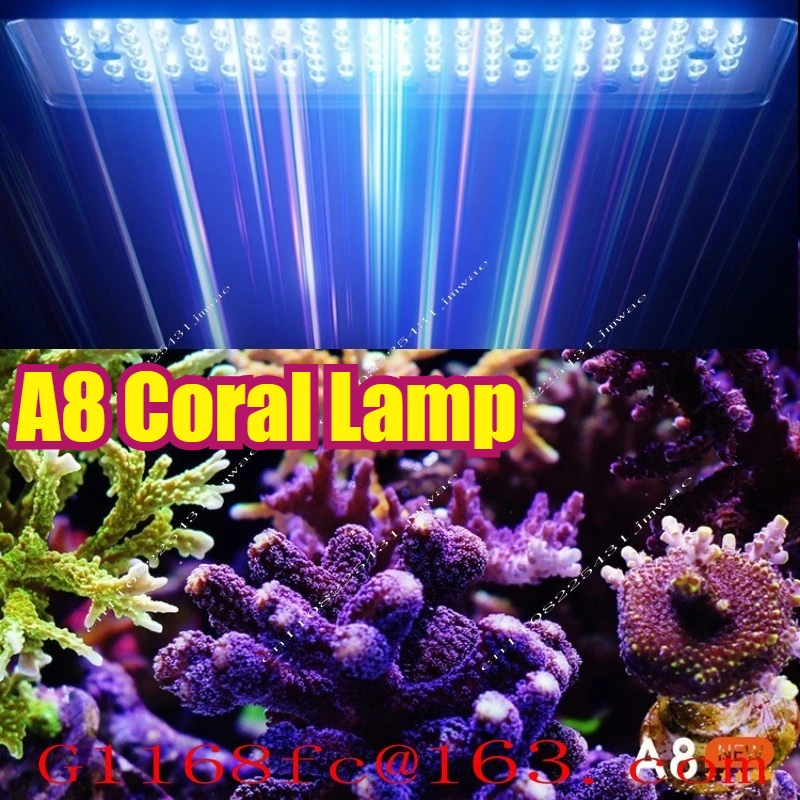 A8 Coral Lamp A+Intelligent Control Full Spectrum Seawater Fish Tank LED LPS Hard Bone SPS Intelligent Color Enhancement