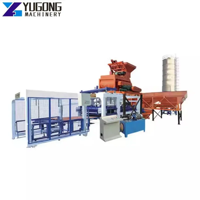 YG Recycled Plastic Bricks Making Machine Brazil Automatic Clay Brick Making Equipment Brick Pavers Solid Brick Making Machinery