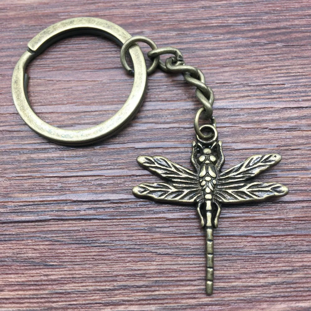 Hot Sale New Metal Keychain Butterfly Keychain Bee Keychain Car Key Chain Accessories Handmade Cute Gifts