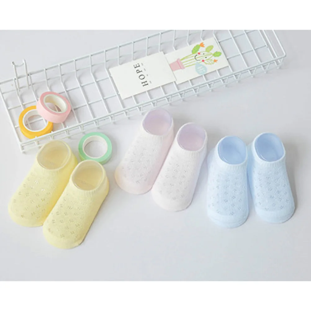 

5 Pairs Baby Socks Ultra Thin Breathable Comfortable Kids Fashion Party Ankle Socks for Baby Summer Low Cut Stockings