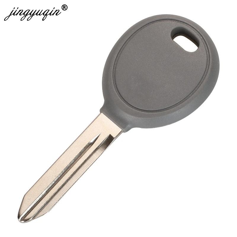 jingyuqin 10pcs Transponder Car Key Shell Case For Dodge Sebring Magnum Durango Jeep Chrysler 300 Pacifica Town Country