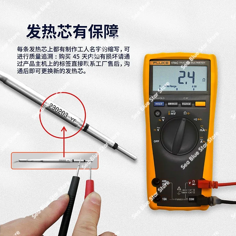 Welding table mobile phone repair 120W high-power electric soldering iron compatible with 115\ 210\ 245 handle