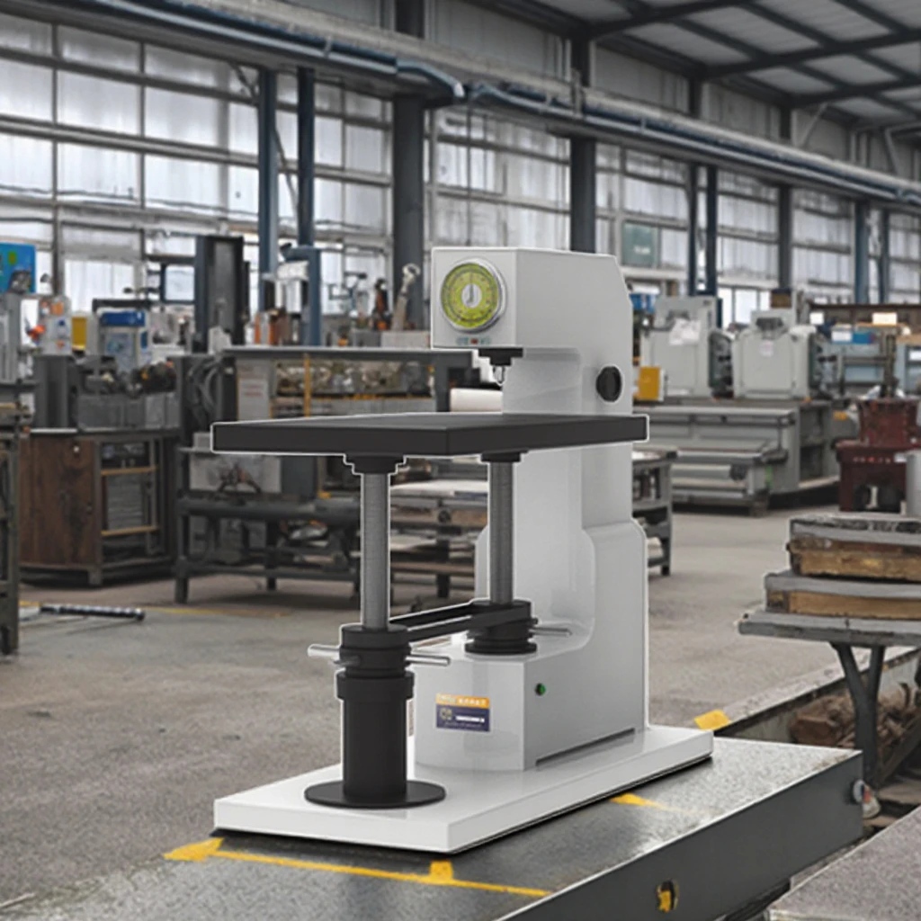 HRDJ-150B Electrically Powered LCD Display Hardness Tester With Extended Height LEBE Hardness Tester