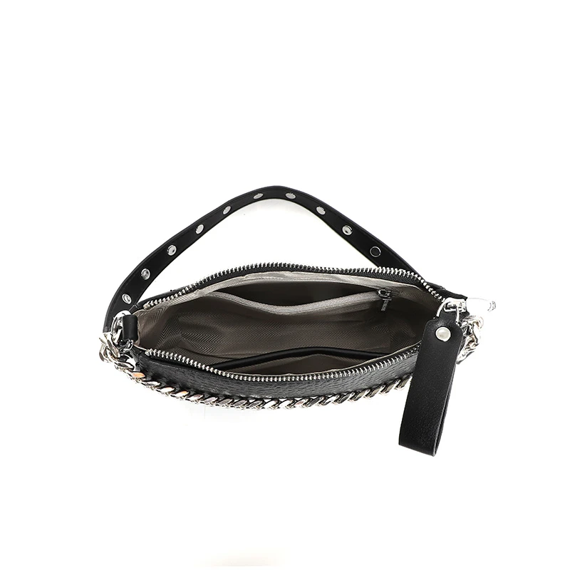 Small Crossbody Bags for Women Genuine Leather Shoulder Bag Female Fashion Chain Messenger Bag Ladies Cowhide Purse and Handbag