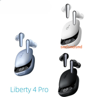 Soundcore Liberty 4 Pro by Anker, Noise Cancelling Wireless Earbuds, 7-Sensor and Real-Time Adaptive Noise Cancelling, A3954
