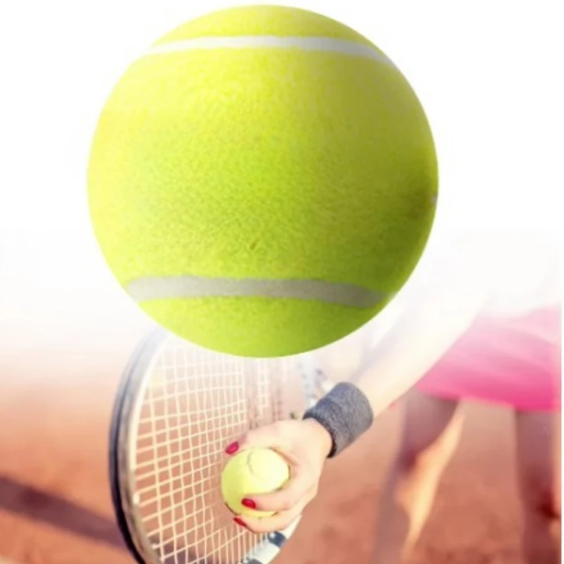 

Tennis Balls High Bounce Training Tennis Elastic Rubber Tennis Training Ball Outdoor Sports Practicing Parts