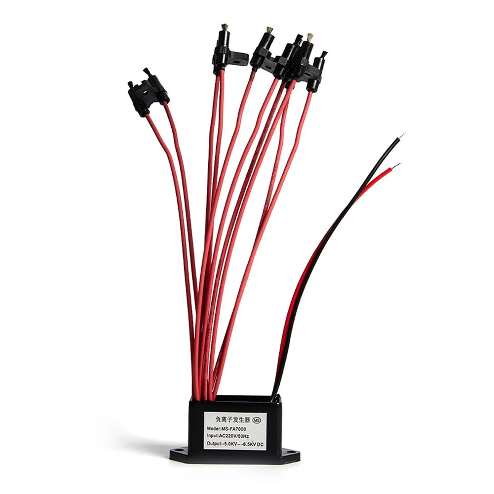 مولد الأيونات السالبة لتنقية الهواء المنزلي مولد الأيونات السالبة إزالة الغبار الدخان ABS المعدني المدمج