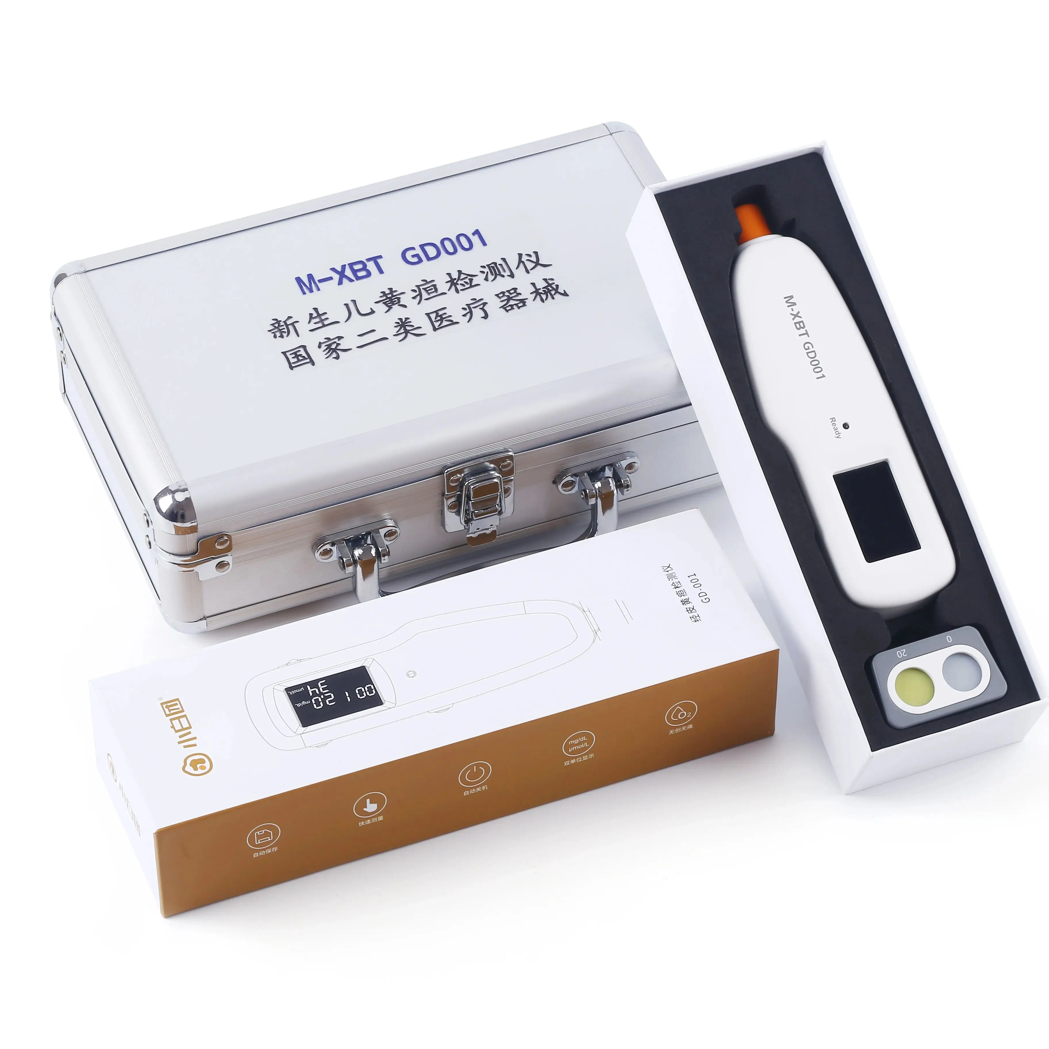 CE ISO Approved Neonatal Transcutaneous Jaundice Detector for neonatal jaundice