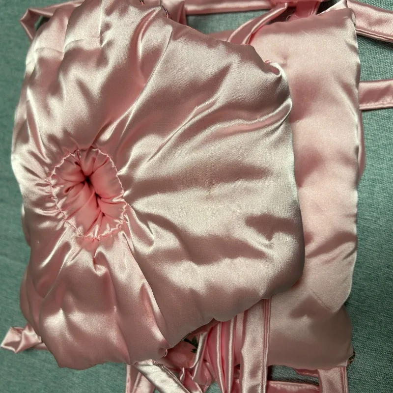 Men Glossy Soft Floral Silky Touch Briefs with Filled Long Staple Cotton Sheath Pants Club Sexy Costumes Private Party BF Male