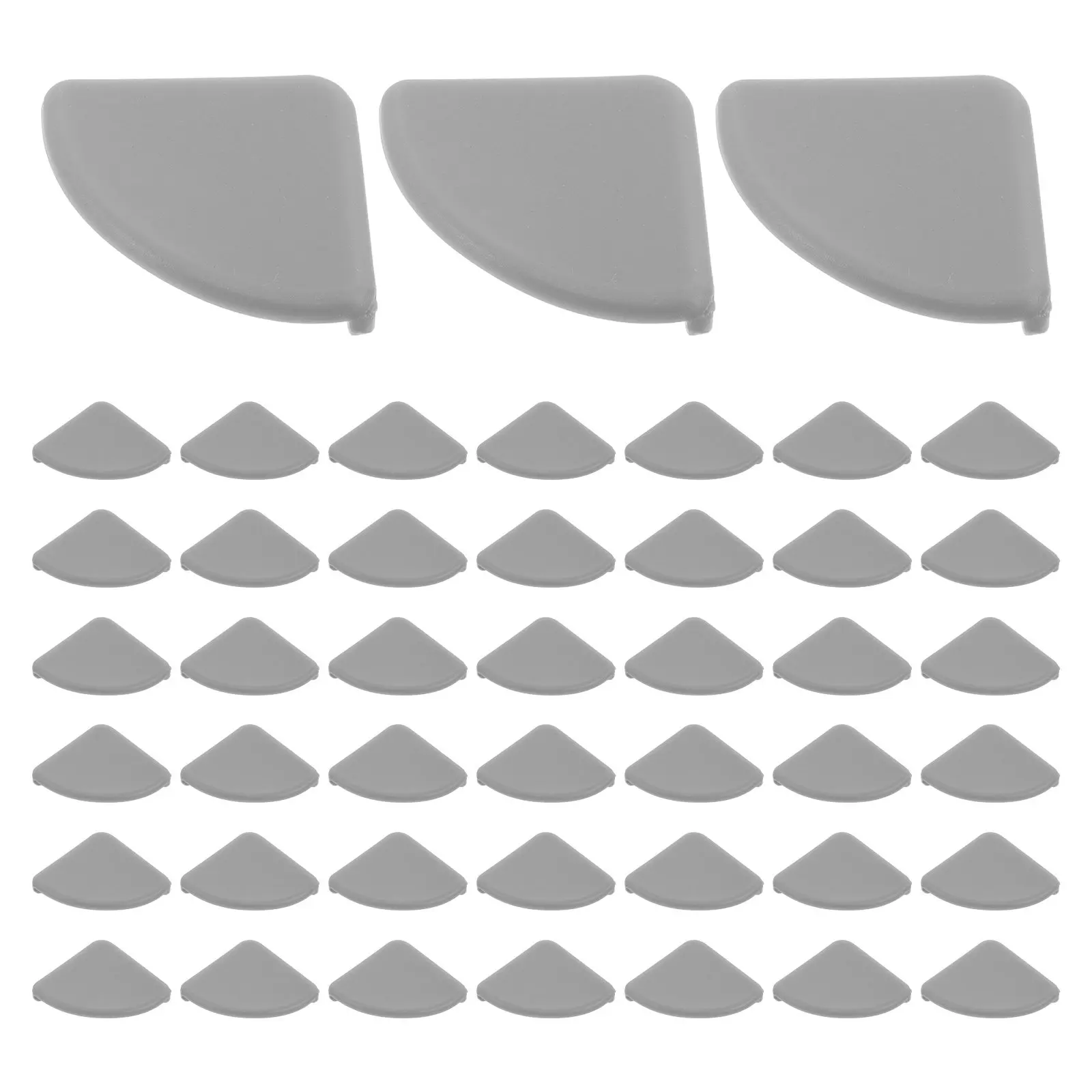 

50 шт. силиконовых защитных уголков для мебели, защита от ударов, для кухонных шкафов и столов, безопасность детей