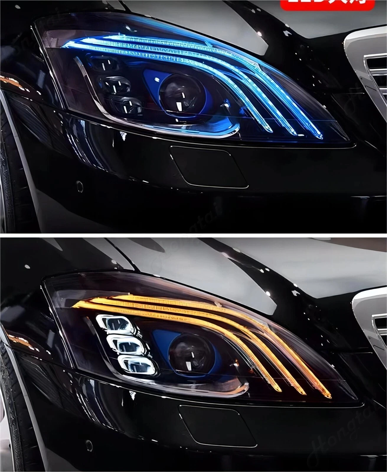 

Headlight Assembly For 2006-2013 Benz S Class W221 Headlight Upgrade Modified New DRL Dynamic Turn Signal LED Headlight