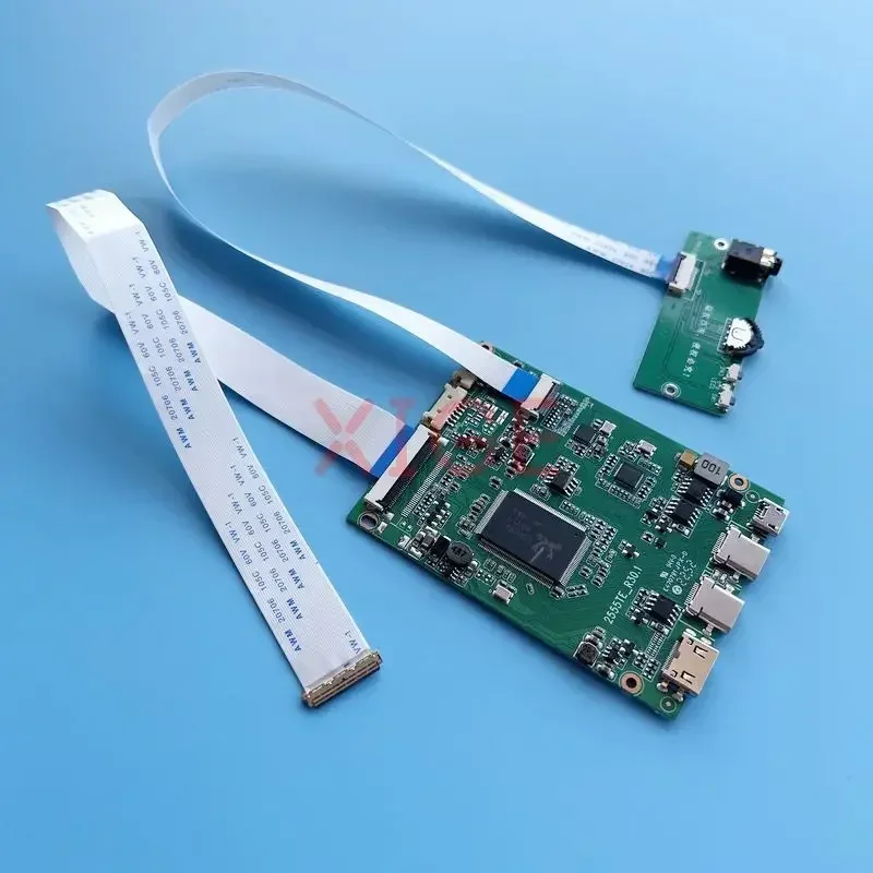 

DIY Kit Плата драйвера ЖК-контроллера для LP156WHA-SPA2 (SP)(A2) 1366x768 Матрица ноутбука 15,6 "Mini-HDMI 2TYPE-C EDP 30-контактный