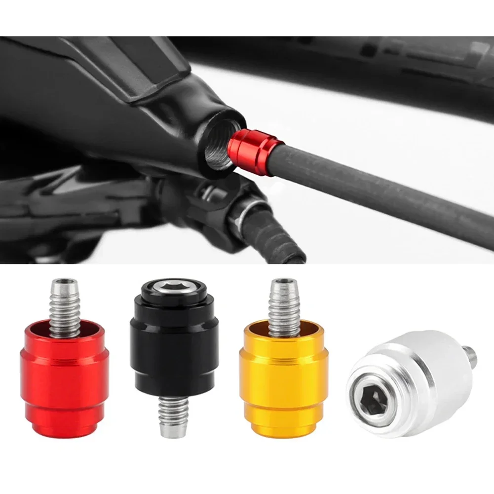 

10pcs Bike Oil Needle Brake Olive Head Insert With Wrench For-SRAM Hydraulic Brakes Hose Fitting Kit 2024