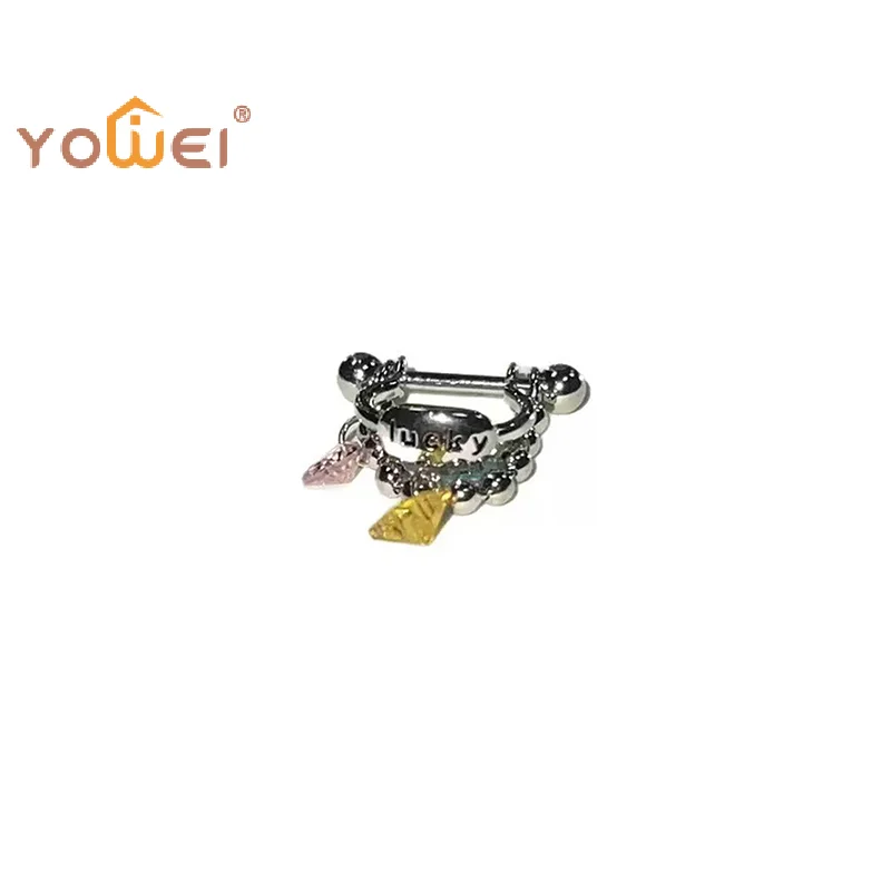 Latest Star Chain Small Zircon Hoop Earrings For Women Stainless Steel Ear Bone Nail Earring New Trendy Body Piercing Accessorie