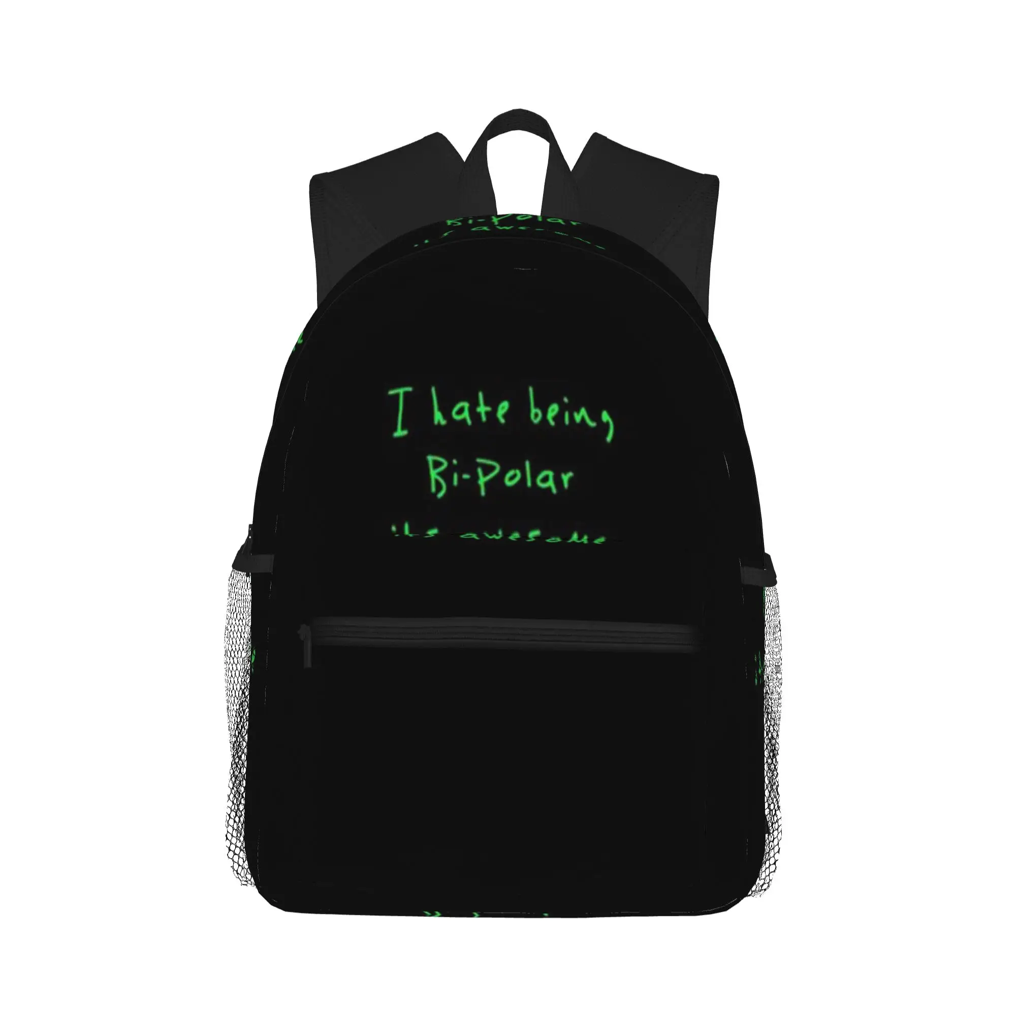i hate being bipolar its awesome Kanye West  Casual Backpack for Students and Adults Backpacks