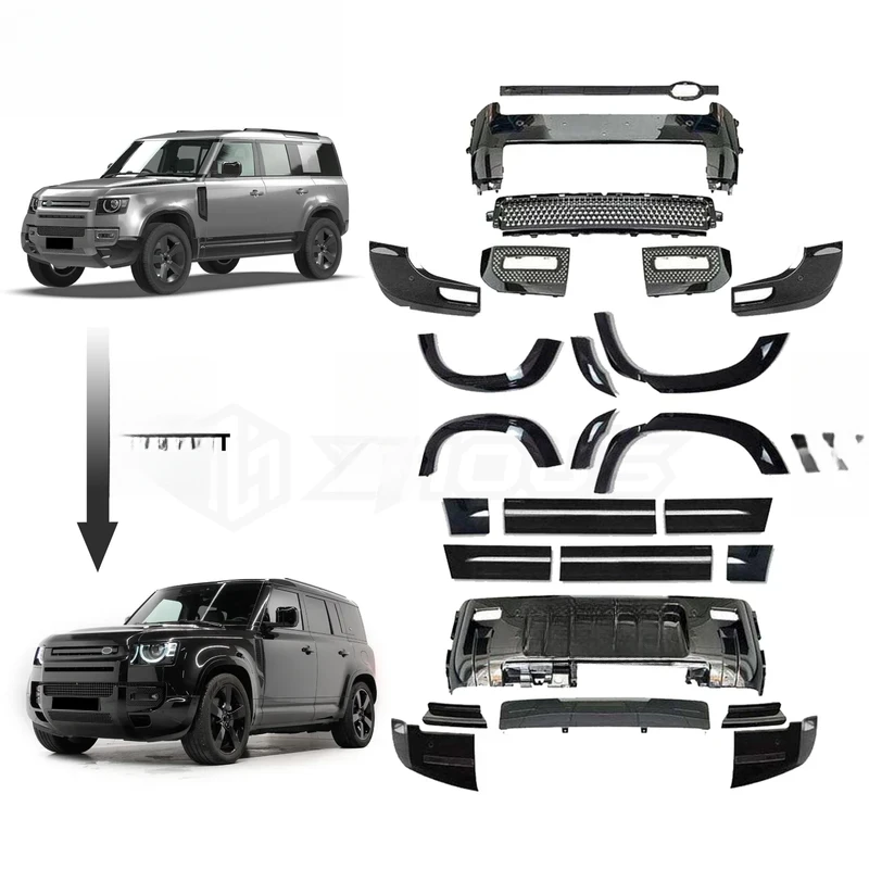 

Automotive Modification Body Parts Car Front Grill Bumper Car Accessories Bodykit New Defende L663