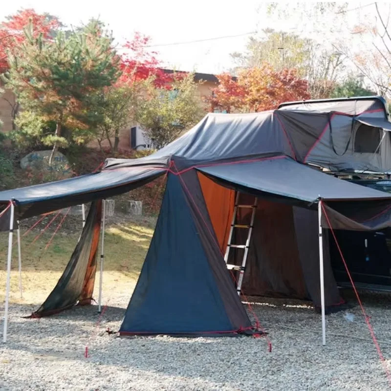 China Outdoor 4x4 Truck Camping Locker Room Hardshell Roof Tent Accessory Room