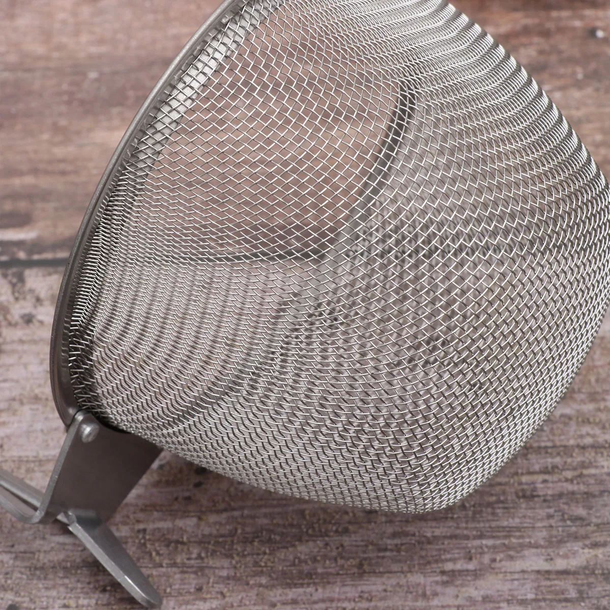 

Stainless Steel Strainer Noodle Colander Spaghetti Filter Wood Handle Kitchen Noodle Colander Spaghetti Strainer