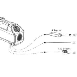 12V Portable Mini Electric Camping Air Conditioning Outdoor Tent Air Conditioning 24V For Truck RV Motorhome Caravan Camper Van 6 Main Sales Tent Air Conditioning - №2