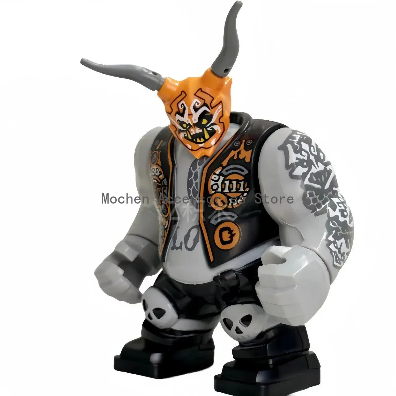 Anime Cartoon TV Bricks Big Gaiden Toy Dolls Ninja Killow Building Blocks Toys Movies Kids Model Birthday Gifts Party Favors