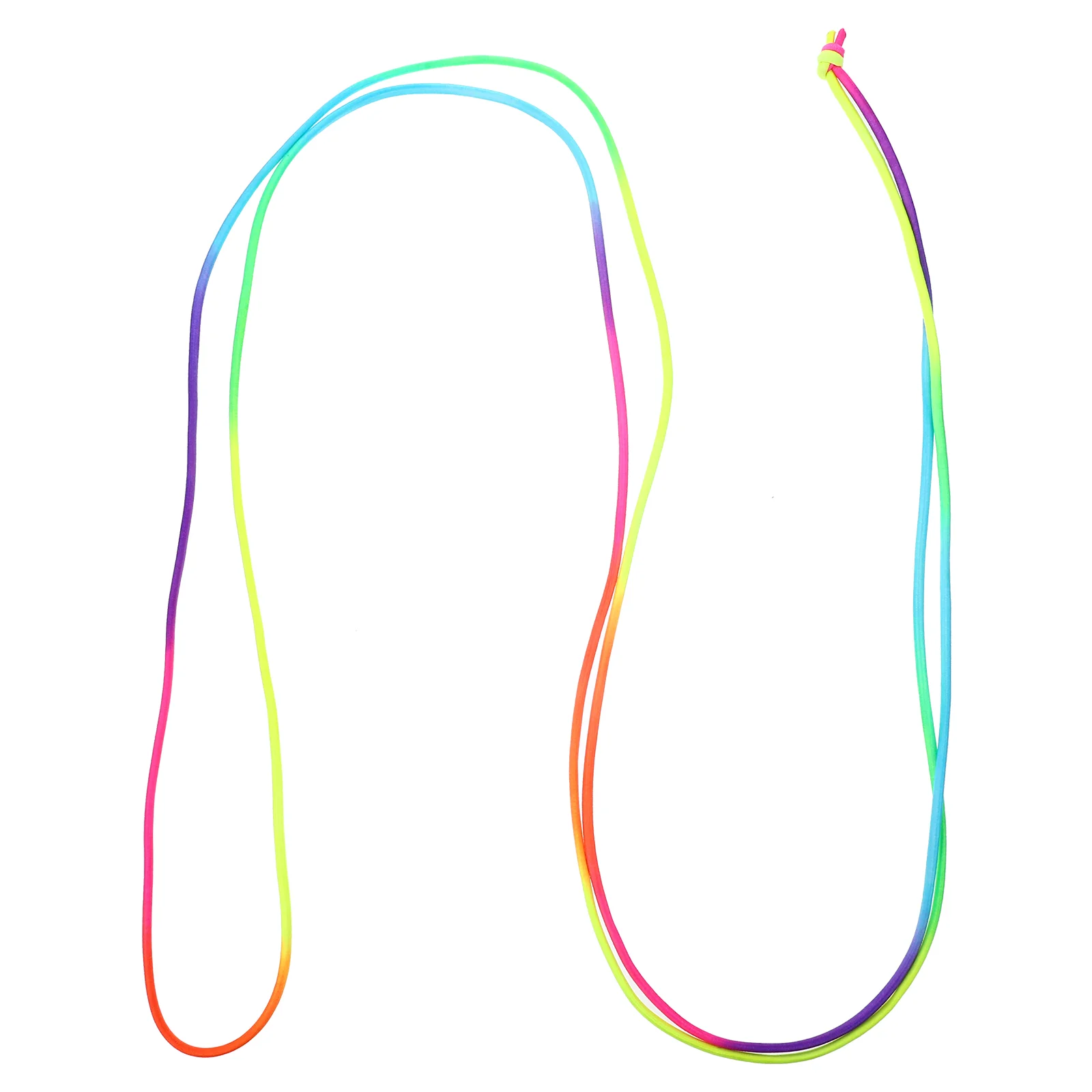 10 Uds. Cuerda para saltar para niños, cuerdas elásticas divertidas para saltar, juguete para jugar al aire libre y al interior, cómodo para niños