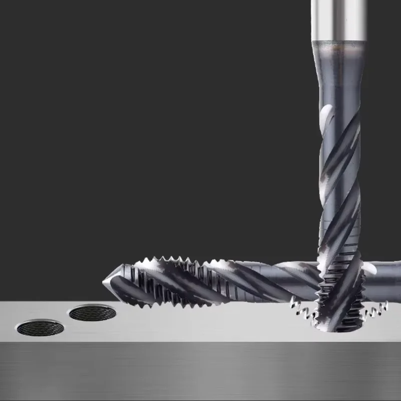 HSSE-PM JP JISExtended 80L 100L Standard Spiral Fluted Tap Spiral Pointed Stainless Steel Machine Screw Tap