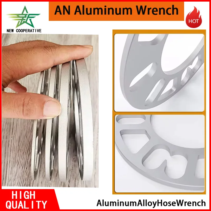 4PCS 3/5/8/10mm Aluminum Alloy Automotive Wheel Gasket Automotive Wheel Hub Modification Widening Wheel Hub ET Friction Block