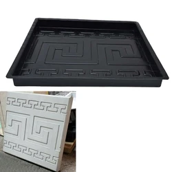 Plastic Floor Tile Molds Concrete Plaster Panel Paving Stone Brick Forms Mould Reusable DIY Garden Path Pavement Decoration