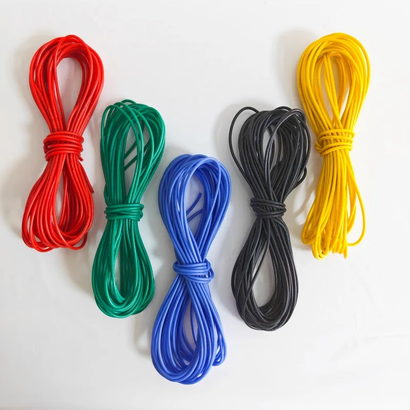 5 Colors Silicone Wire 18 20 22 24 26 28 AWG Stranded Tinned Copper Hook Up Electrical Cable Kit 10ft 16ft 33ft Flexible RC LED
