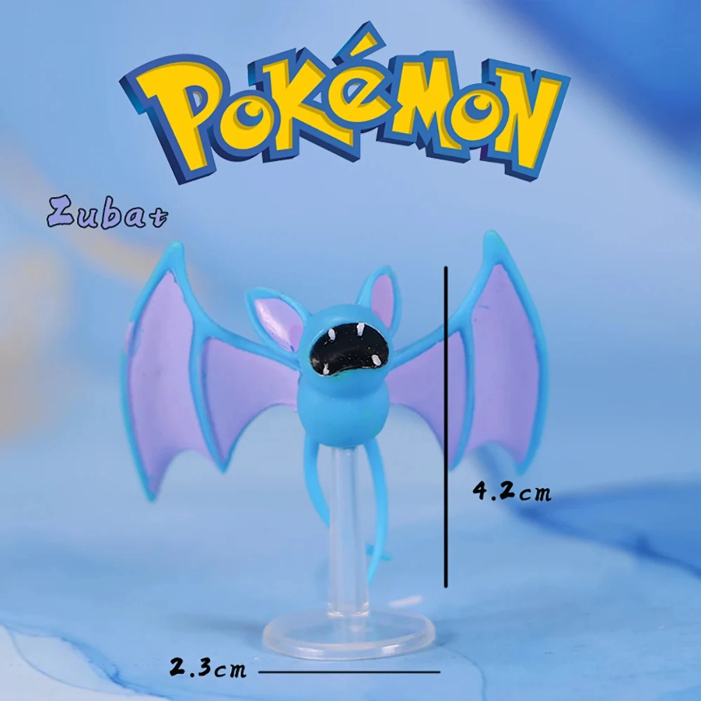 WCT Pokemon Zubat Figure One Piece Toys Anime Figures Collection Model - view 6