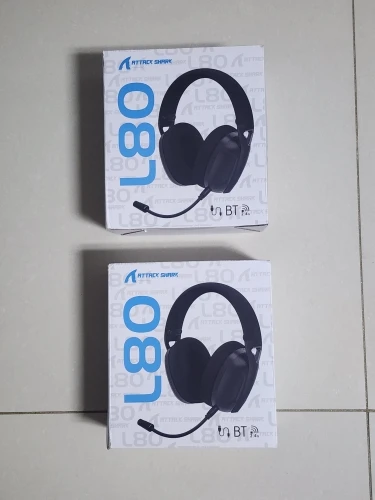 ATTACK SHARK L80 Ultra-Light Tri-Mode Gaming Headset Lightweight Wireless Gaming Headset for PC/PS4/PS5/Switch/Xbox photo review