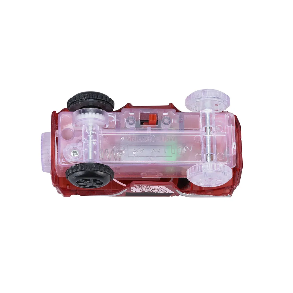 Electronics Special Car for Track Toys With Flashing Lights Educational Luminous Machine Car unny Creative Toys Gifts